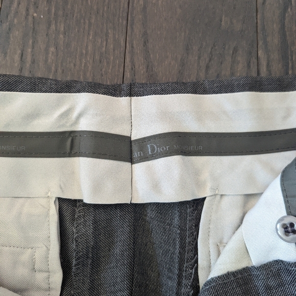 Dior Grey Trousers - Picture 1 of 8